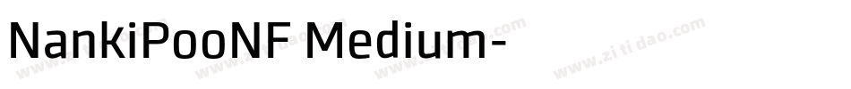 NankiPooNF Medium字体转换